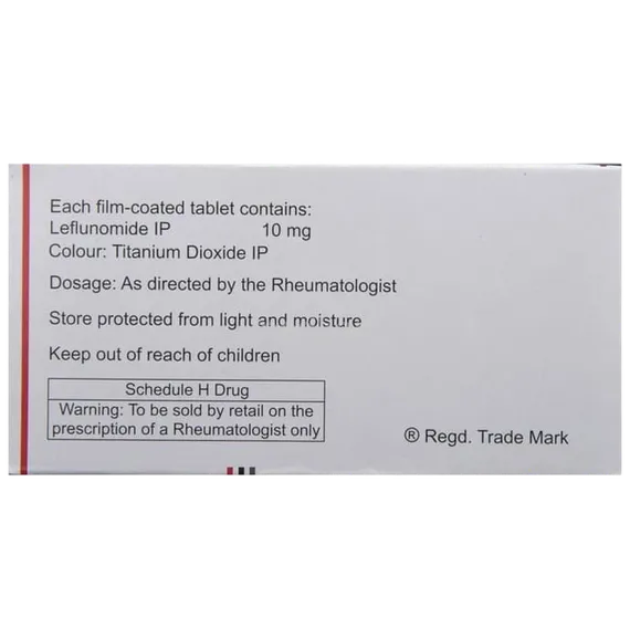 lefno 10mg tablet 10's